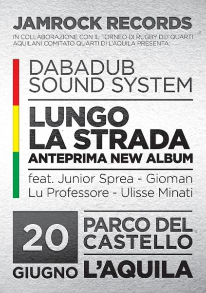 Lungo la strada, il nuovo album Dabadub dal vivo al Parco del Castello a L'Aquila