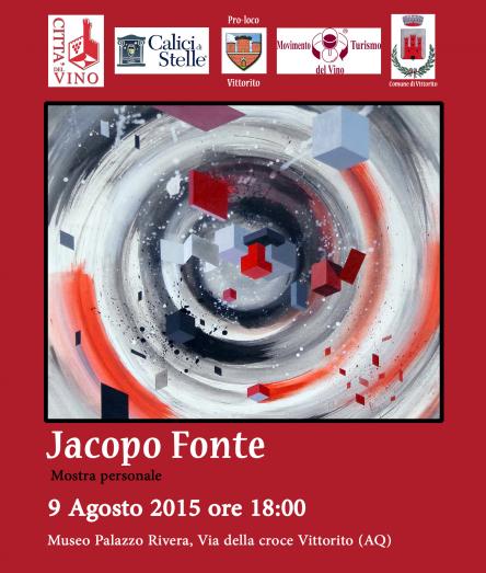Jacopo Fonte Mostra pittura Le stanze del tempo