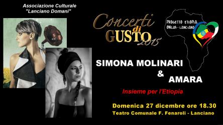 Simona Molinari e Amara - Concerti di Gusto 2015