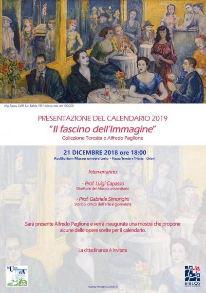 Presentazione calendario Museo Universitario - Biblos 2019