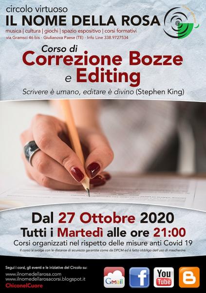 CORSO DI CORREZIONE BOZZE & EDITING