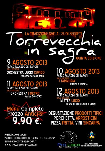Torrevecchia In Sagra 2013