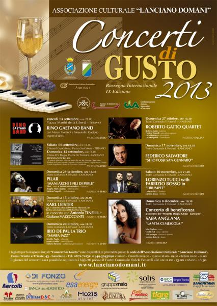Concerti di Gusto 2013