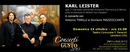 KARL LEISTER in concerto