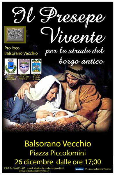 il Presepe Vivente per le strade del borgo