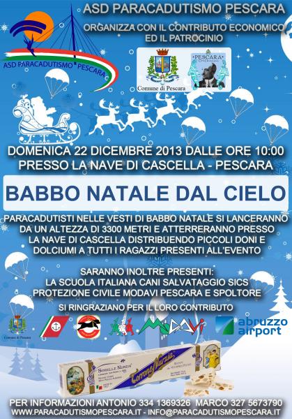 Babbo Natale dal Cielo 2013