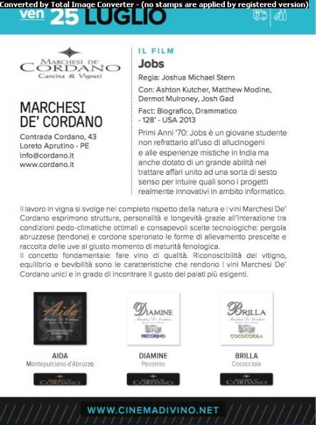 Cinemadivino - i grandi film si gustano in cantina
