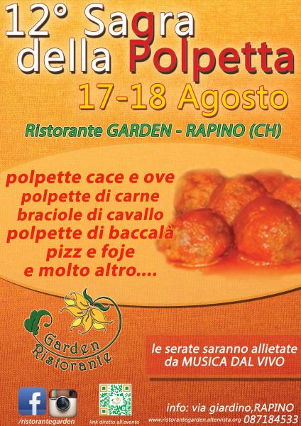 XII sagra della POLPETTA