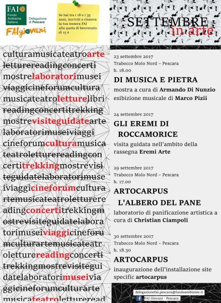 Settembre in Arte