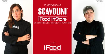 Le blogger di iFood Annalaura Levantesi e Giovanna Amato allo Scavolini Store Chieti