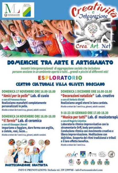 Domeniche tra arte e artigianato