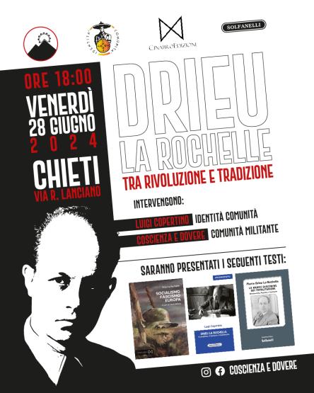 DRIEU LA ROCHELLE TRA RIVOLUZIONE E TRADIZIONE